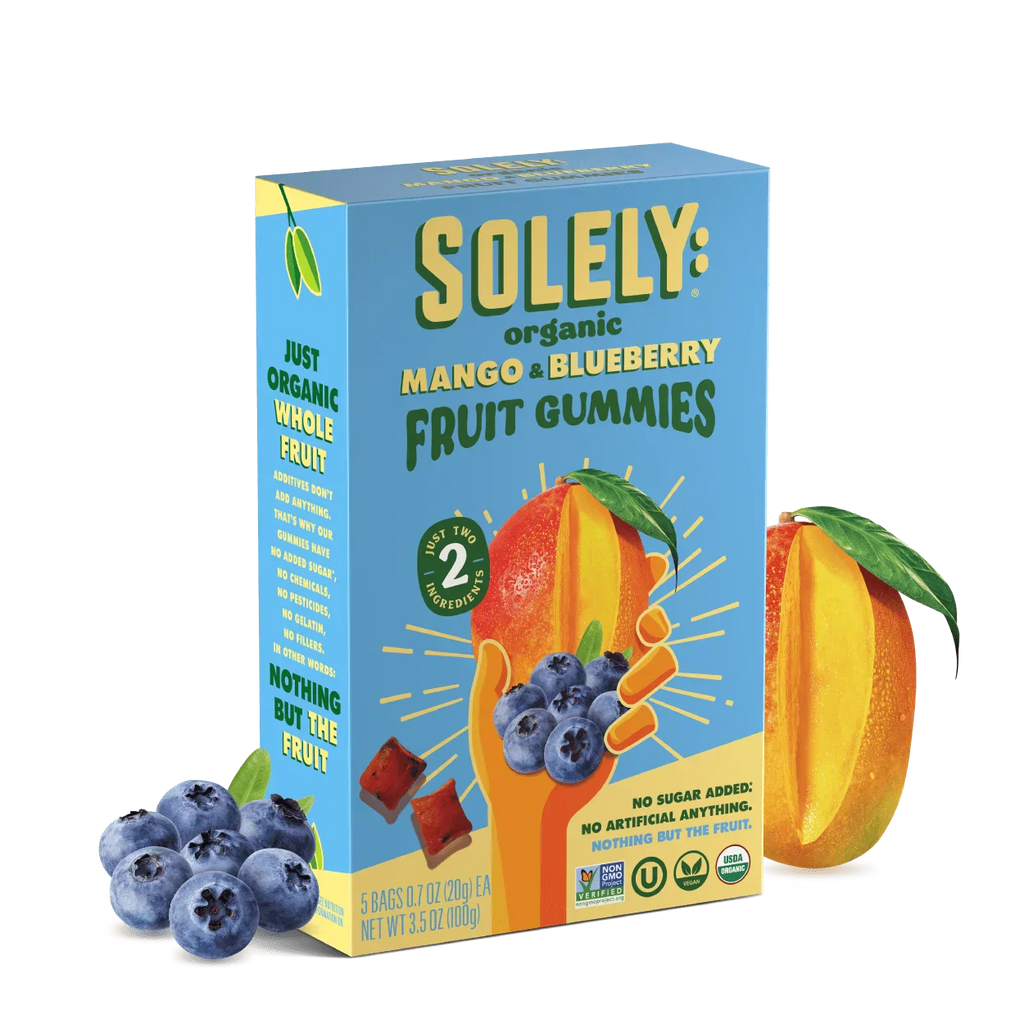 Organic Mango Blueberry Whole Fruit Gummies