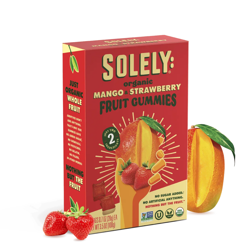 Organic Mango Strawberry Whole Fruit Gummies