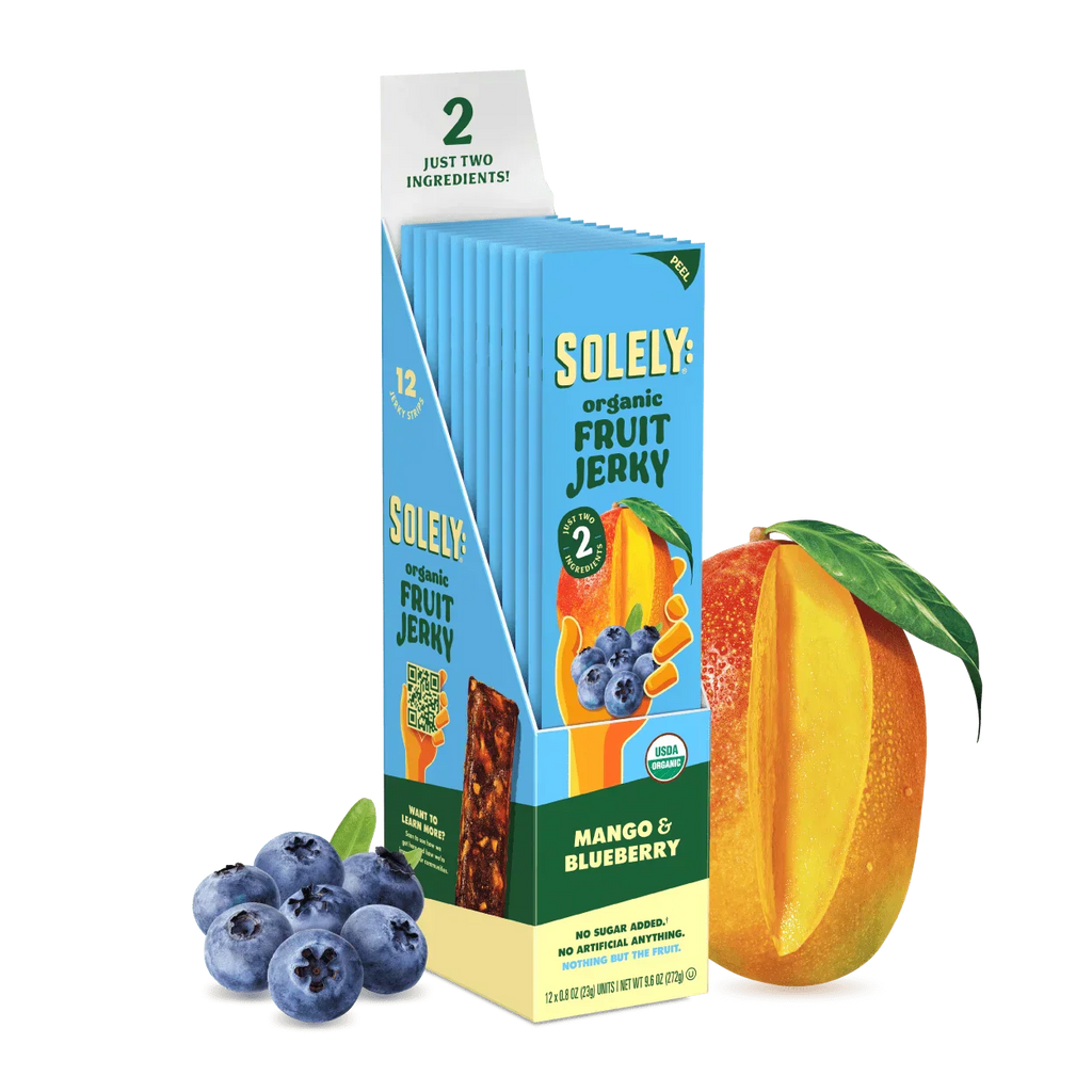 Organic Mango Blueberry Fruit Jerky