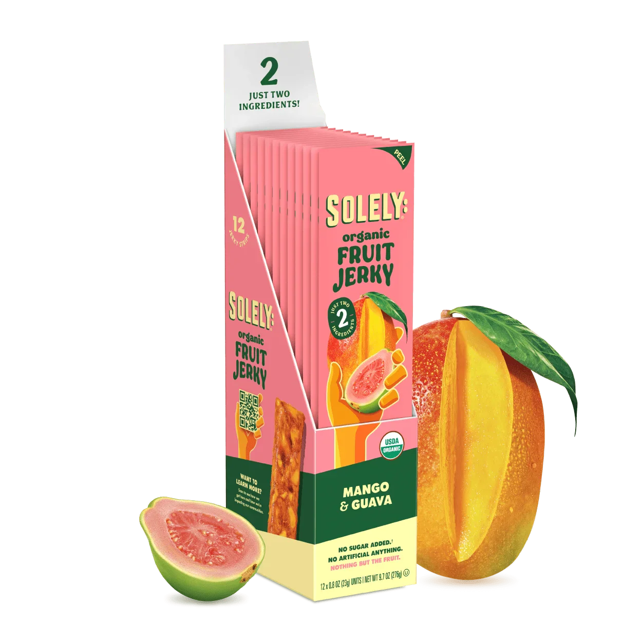 Organic Mango Guava Fruit Jerky