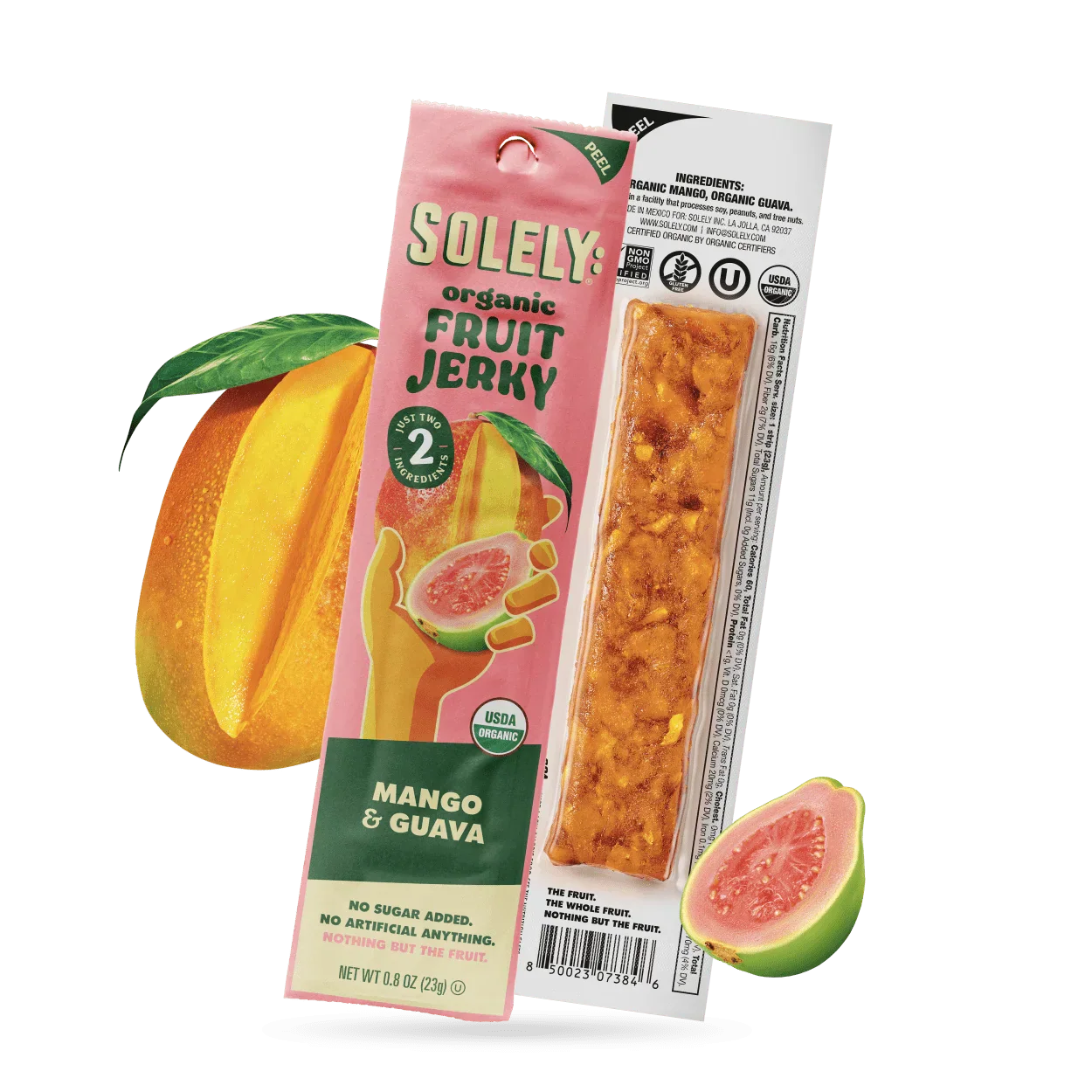 Organic Mango Guava Fruit Jerky
