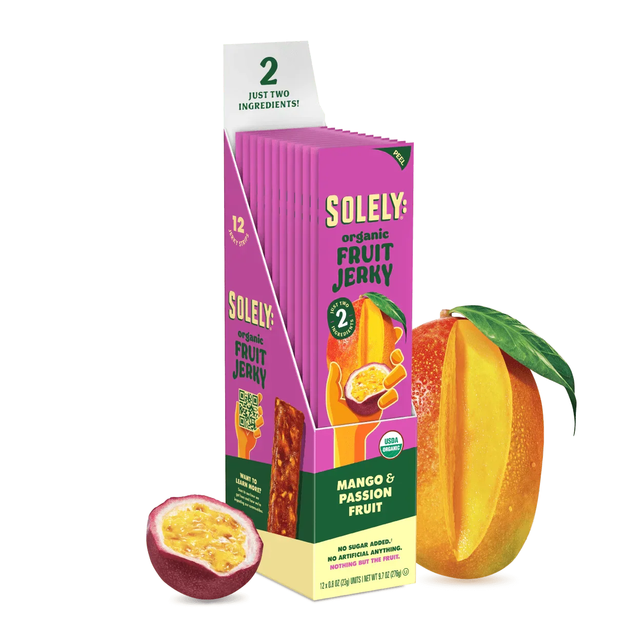 Organic Mango Passion Fruit Jerky