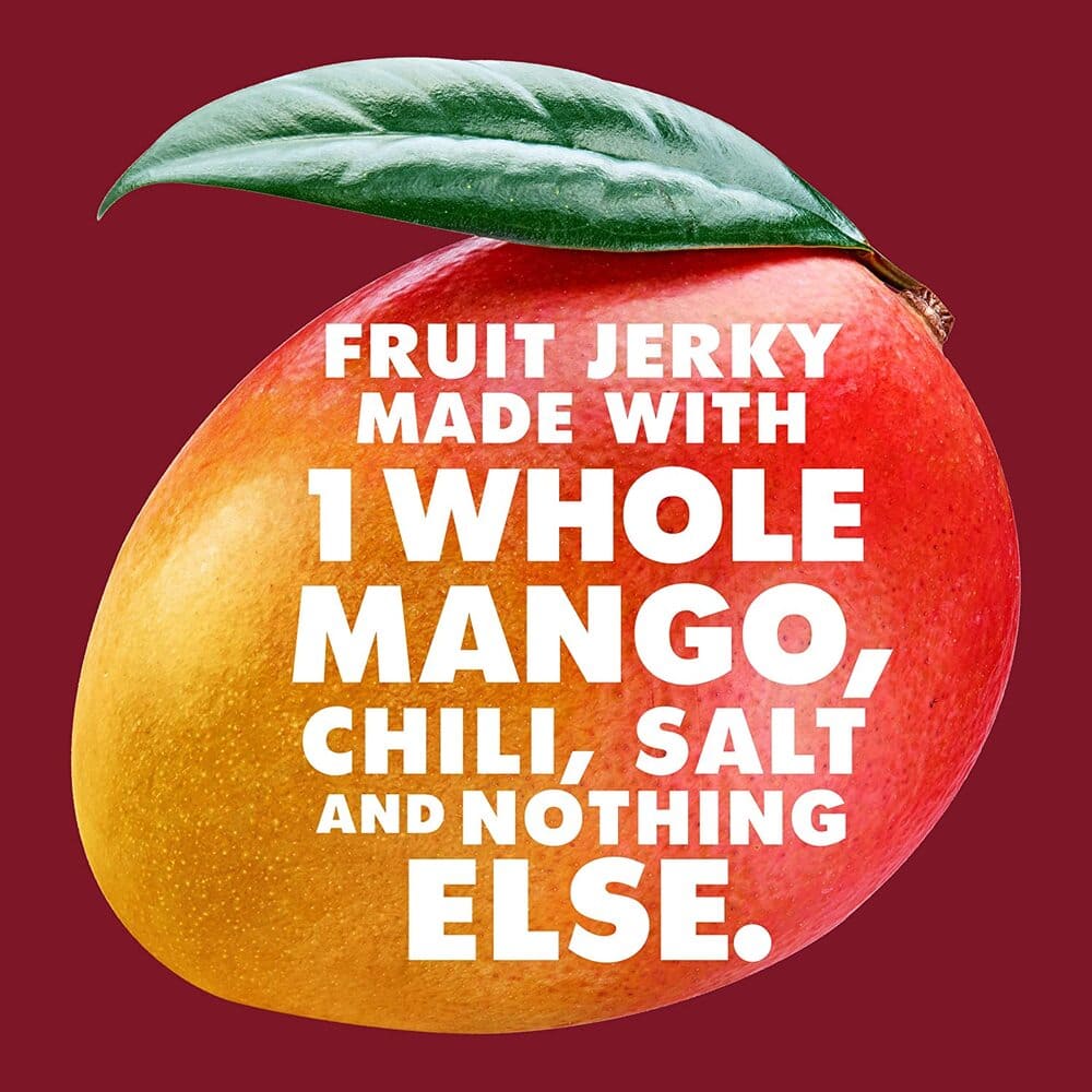 Organic Mango Chili And Salt Fruit Jerky